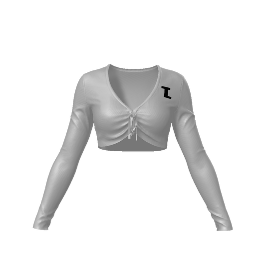 Women's Long Sleeve Crop Top